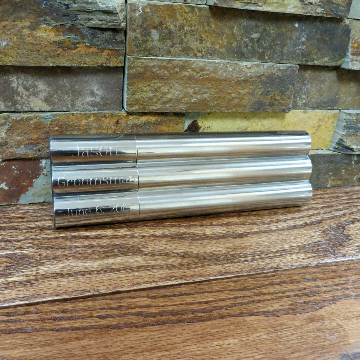 Cigar Holder and Flask.