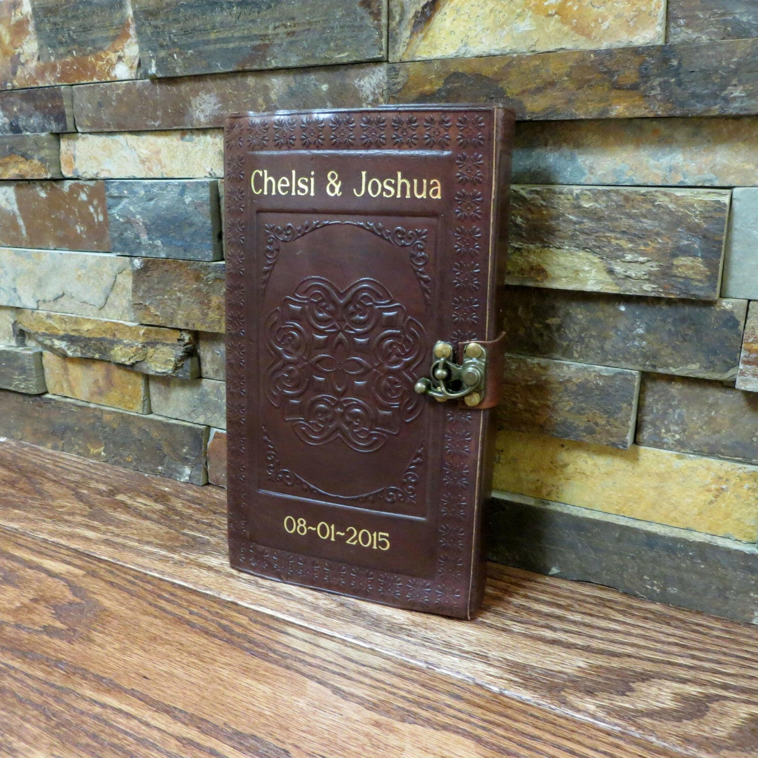 Leather Celtic Circle Journal.