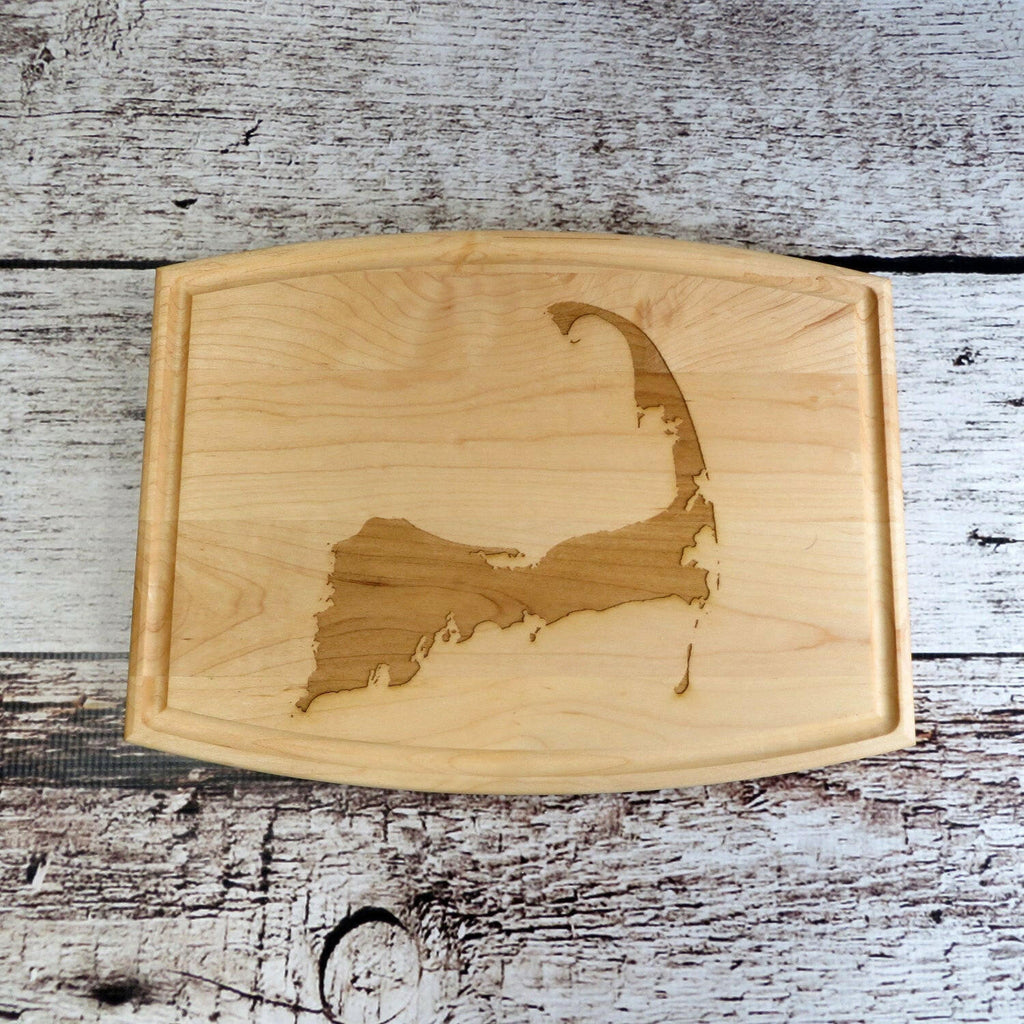 Personalized Cape Cod Cutting Board.
