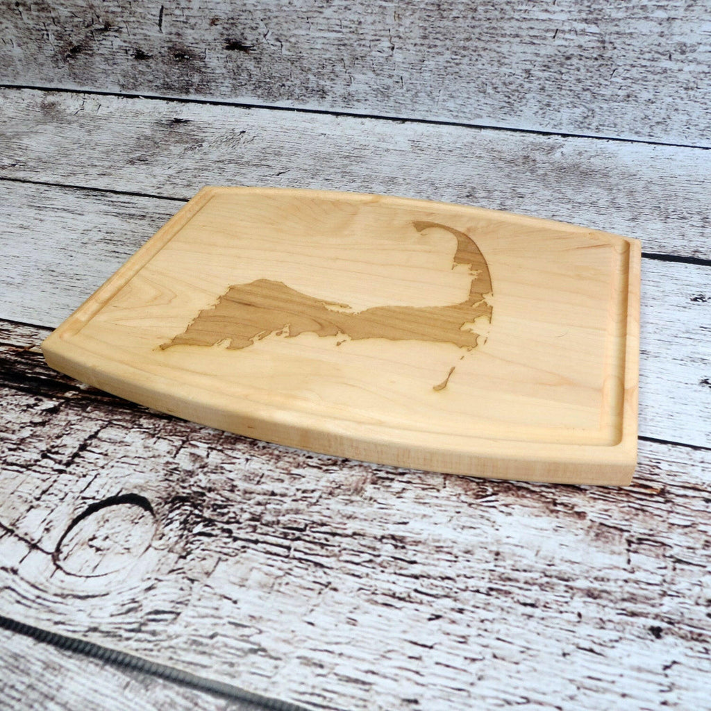 Personalized Cape Cod Cutting Board.