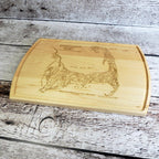 Cape Cod Map Cutting Board