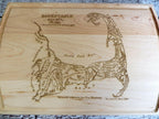 Cape Cod Map Cutting Board
