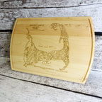 Cape Cod Map Cutting Board