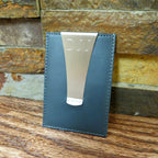 Leather Card Holder w/ Money Clip