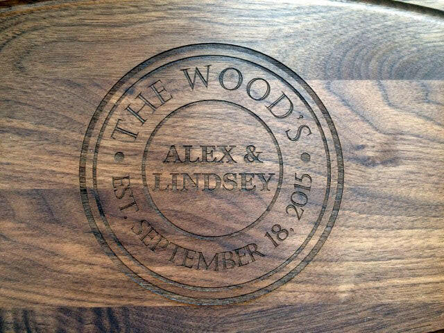 Custom Cutting Board  Personalized.