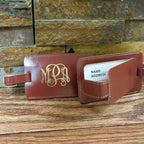 Leather Luggage Tag.
