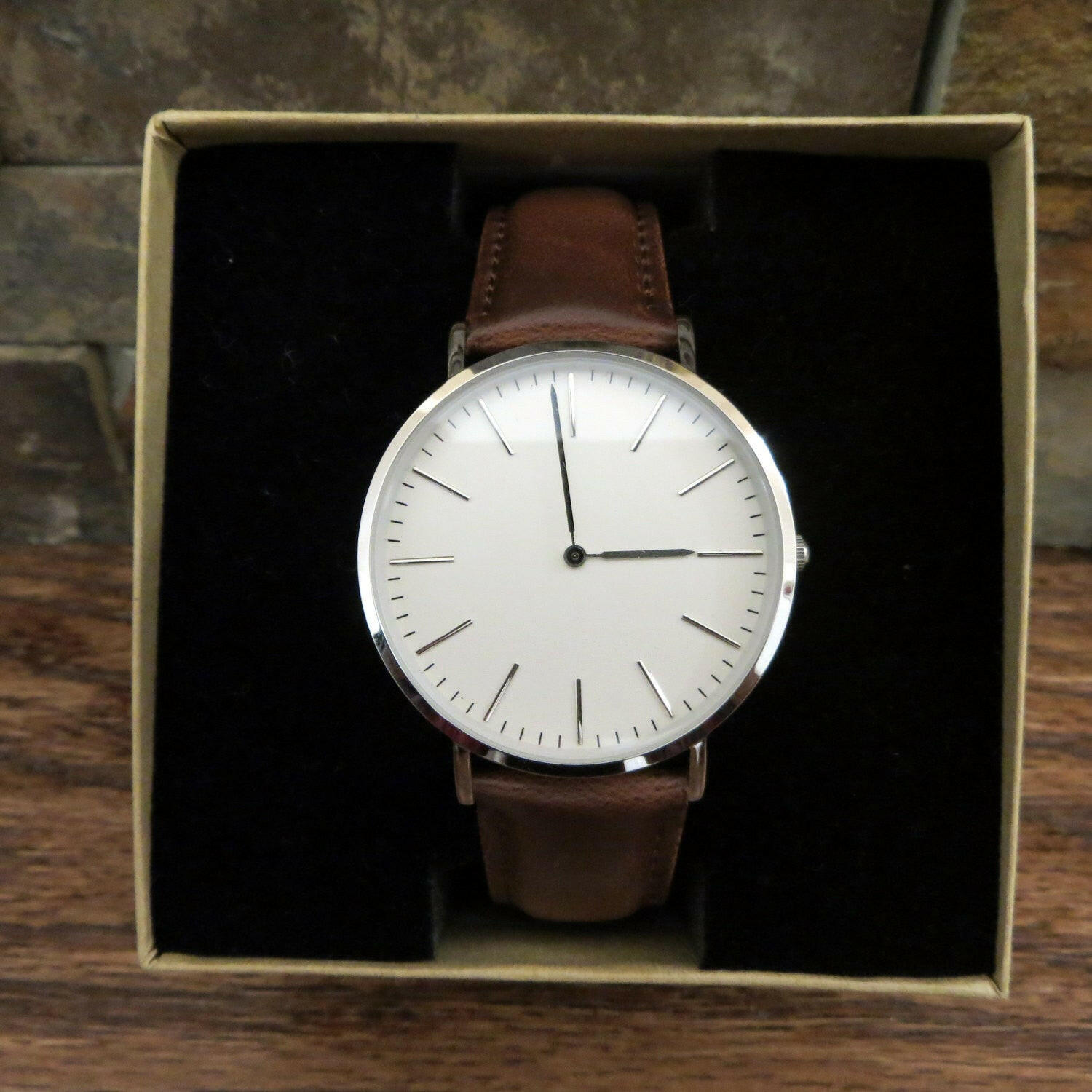 Personalized Mens Wrist Watch.