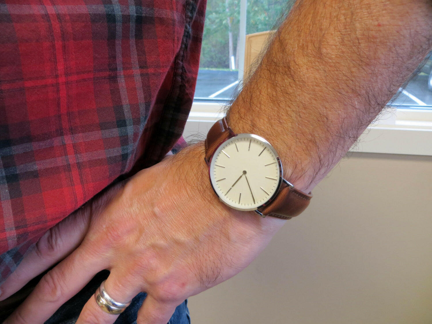 Personalized Mens Wrist Watch.