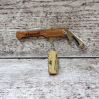 Personalized Cork Screw Wine Bottle Opener