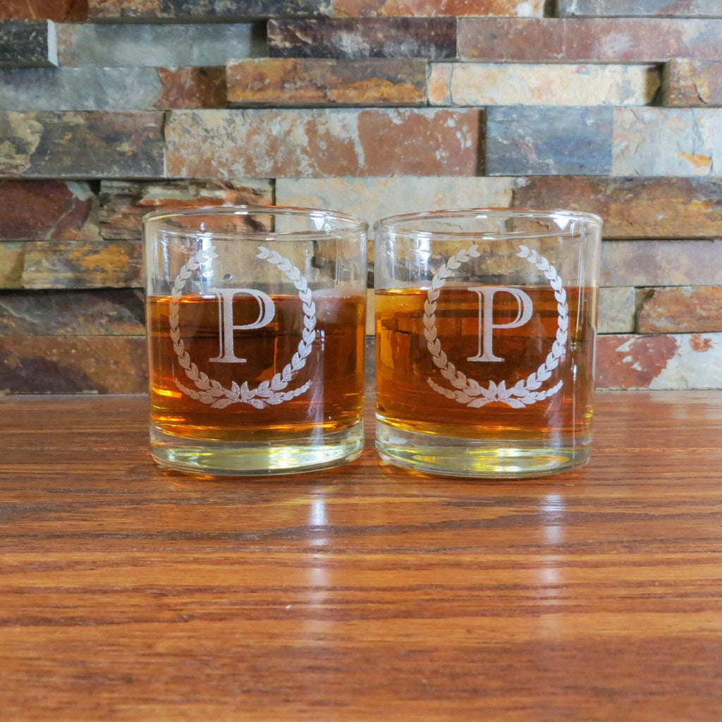 Personalized Whiskey Glasses Set.