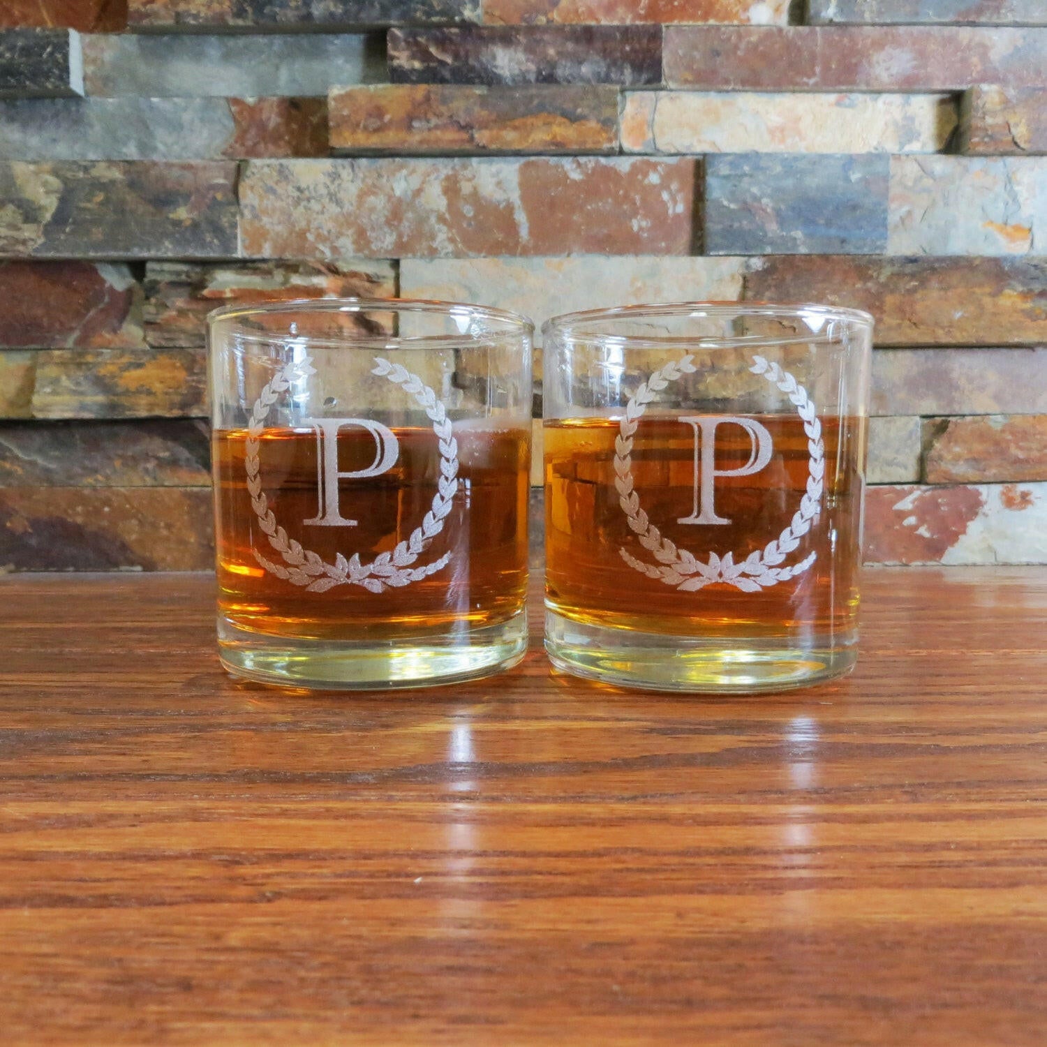 Personalized Whiskey Glasses Set.