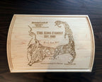 Cape Cod Map Cutting Board