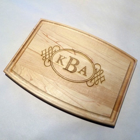 Monogrammed Cutting Board