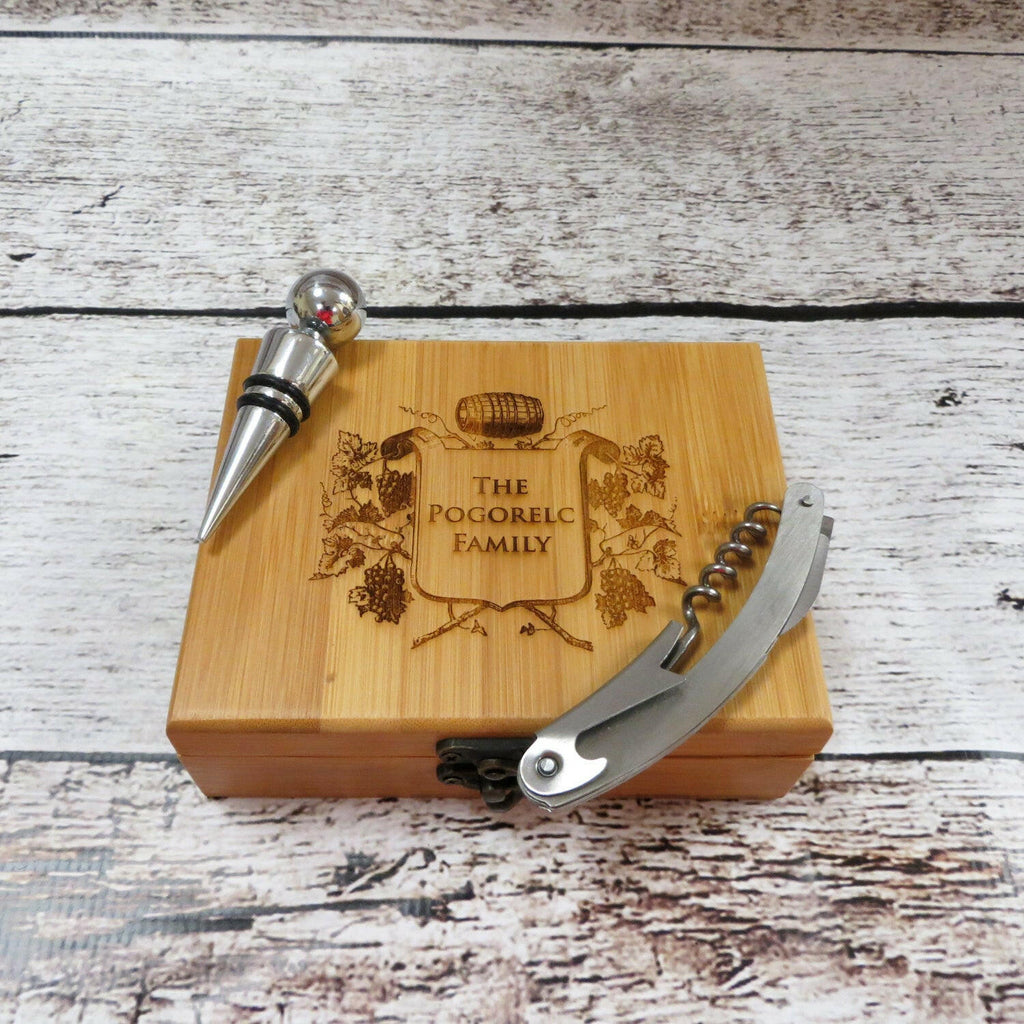Personalized Wine Kit.