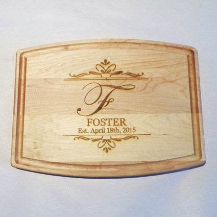 Walnut Wood Personalized Cutting Board
