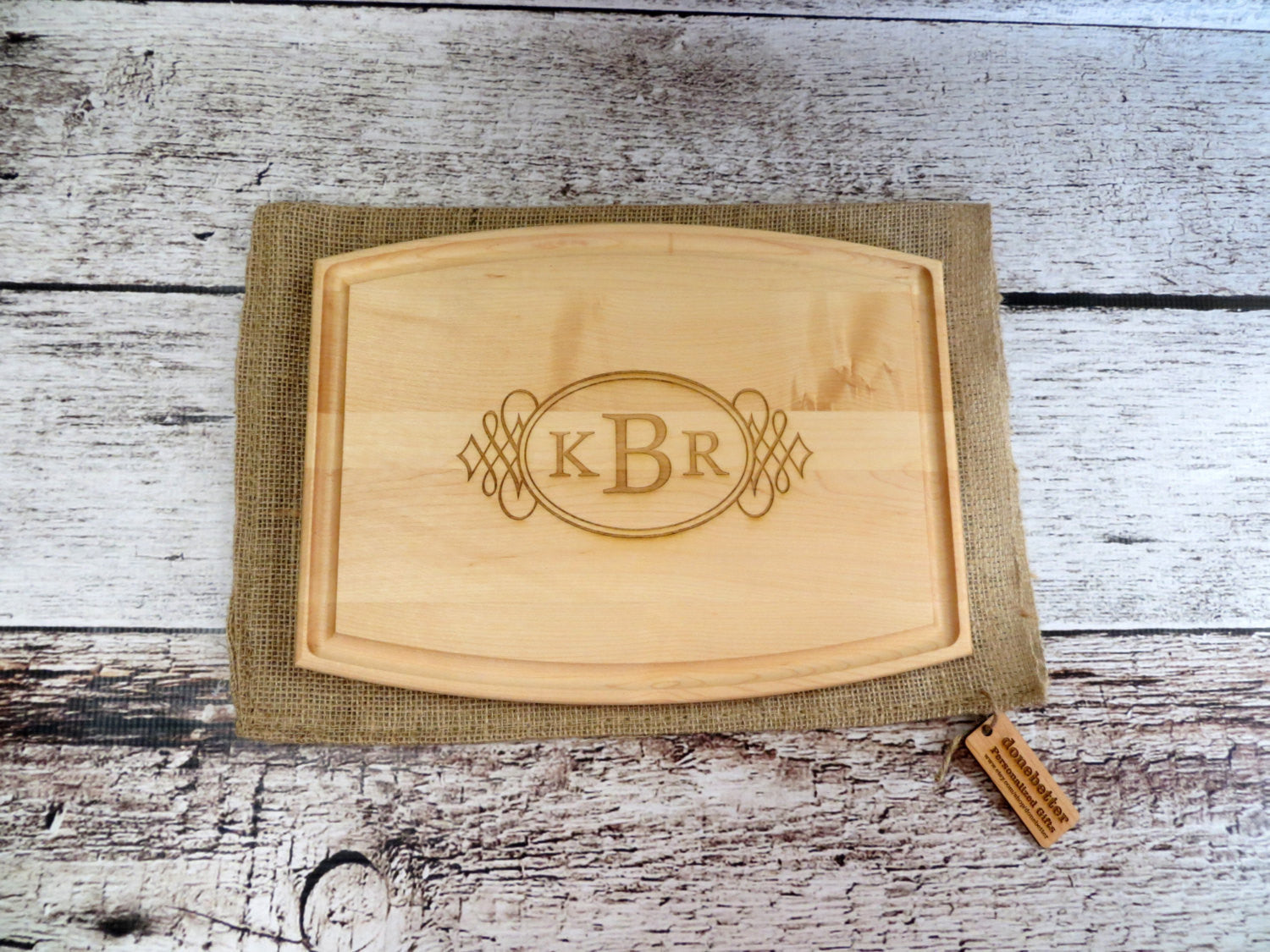Monogrammed Cutting Board