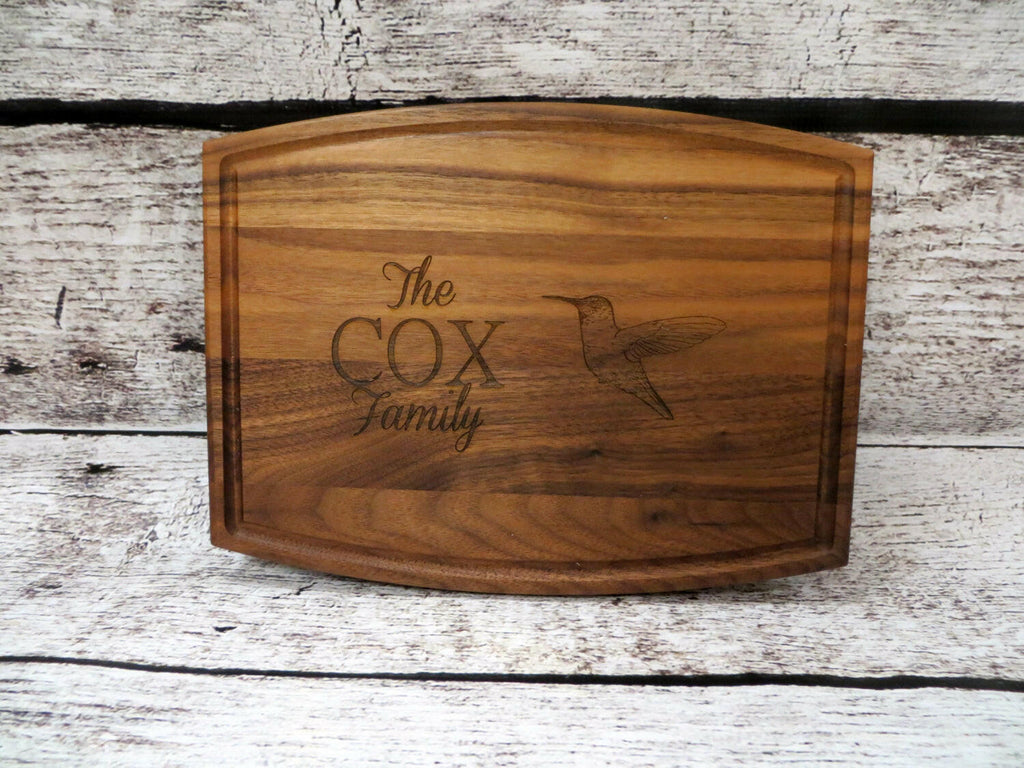 Humming Bird Cutting Board.
