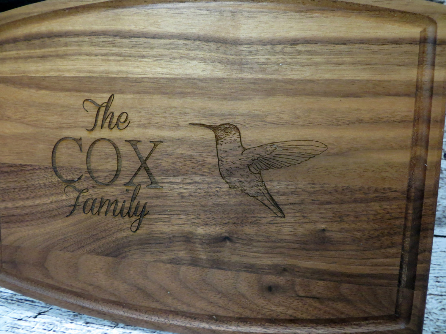 Humming Bird Cutting Board
