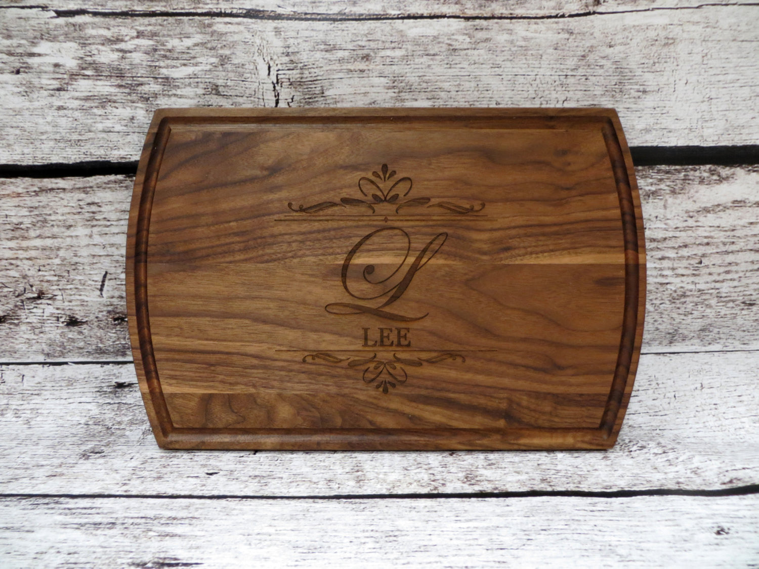 Large Family Name Cutting board