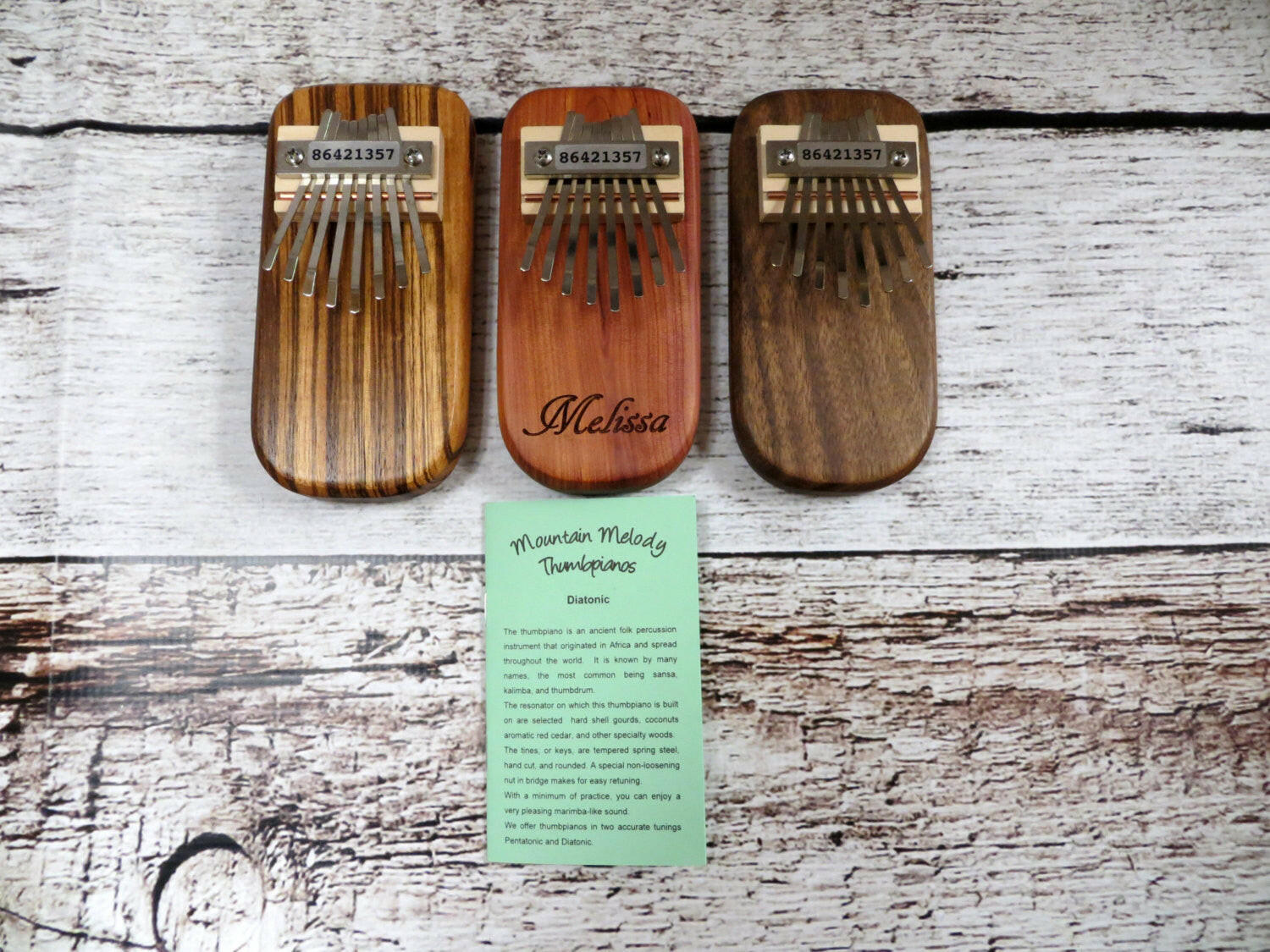 Personalized Kalimba.
