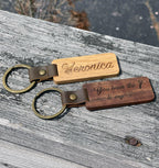 Wooden Keychain.