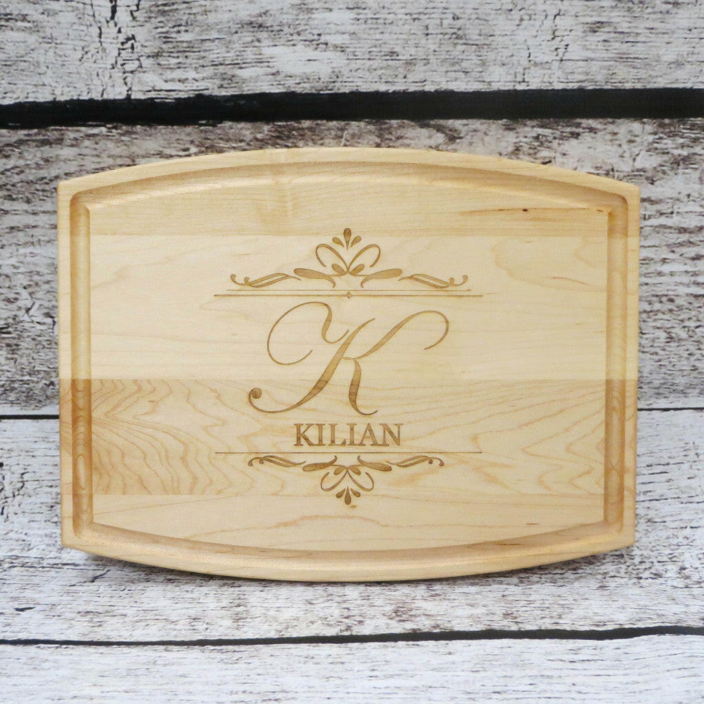 Personalized Family Name Cutting Board.