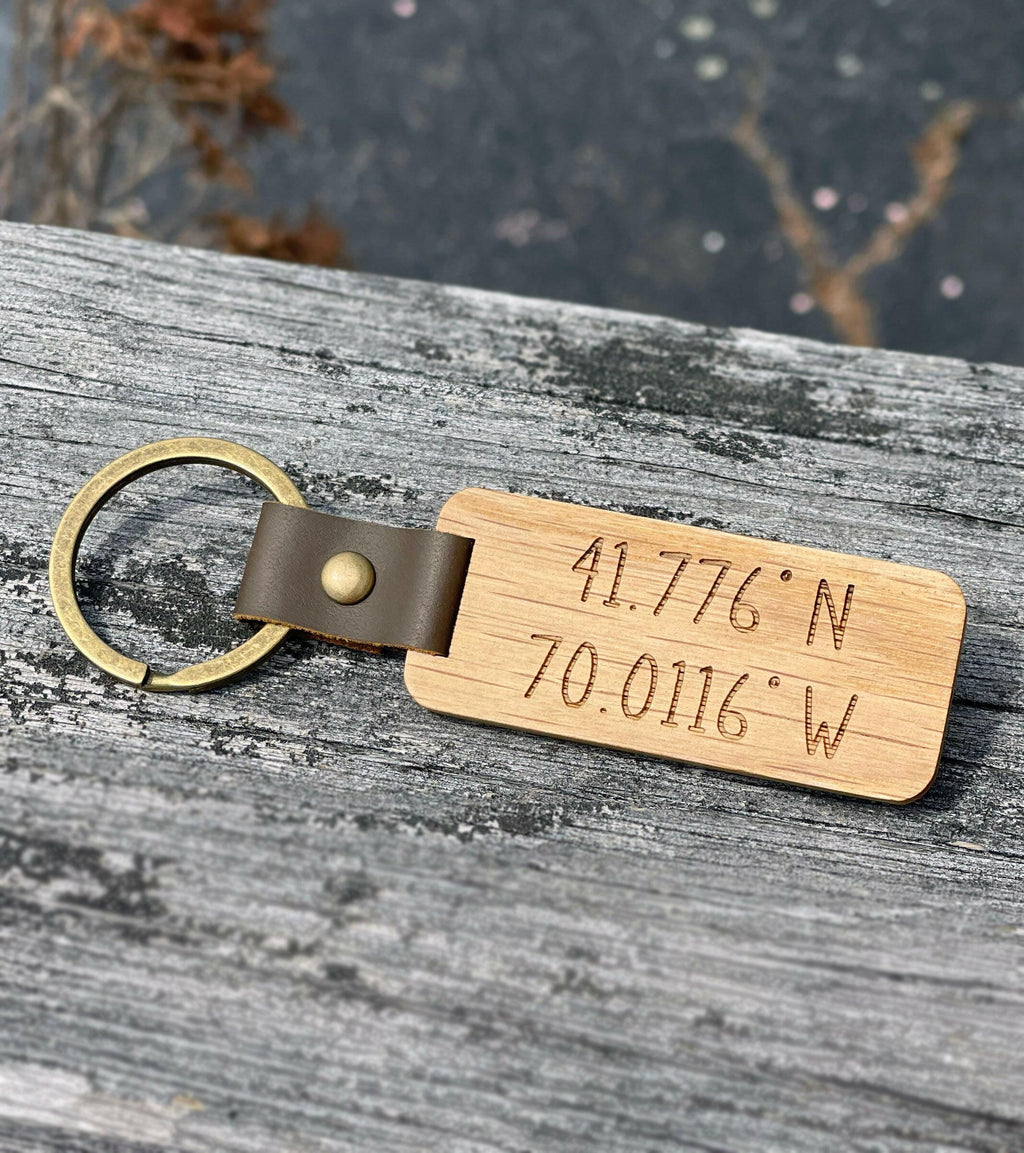 Wooden Keychain.