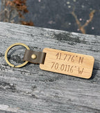 Wooden Keychain.
