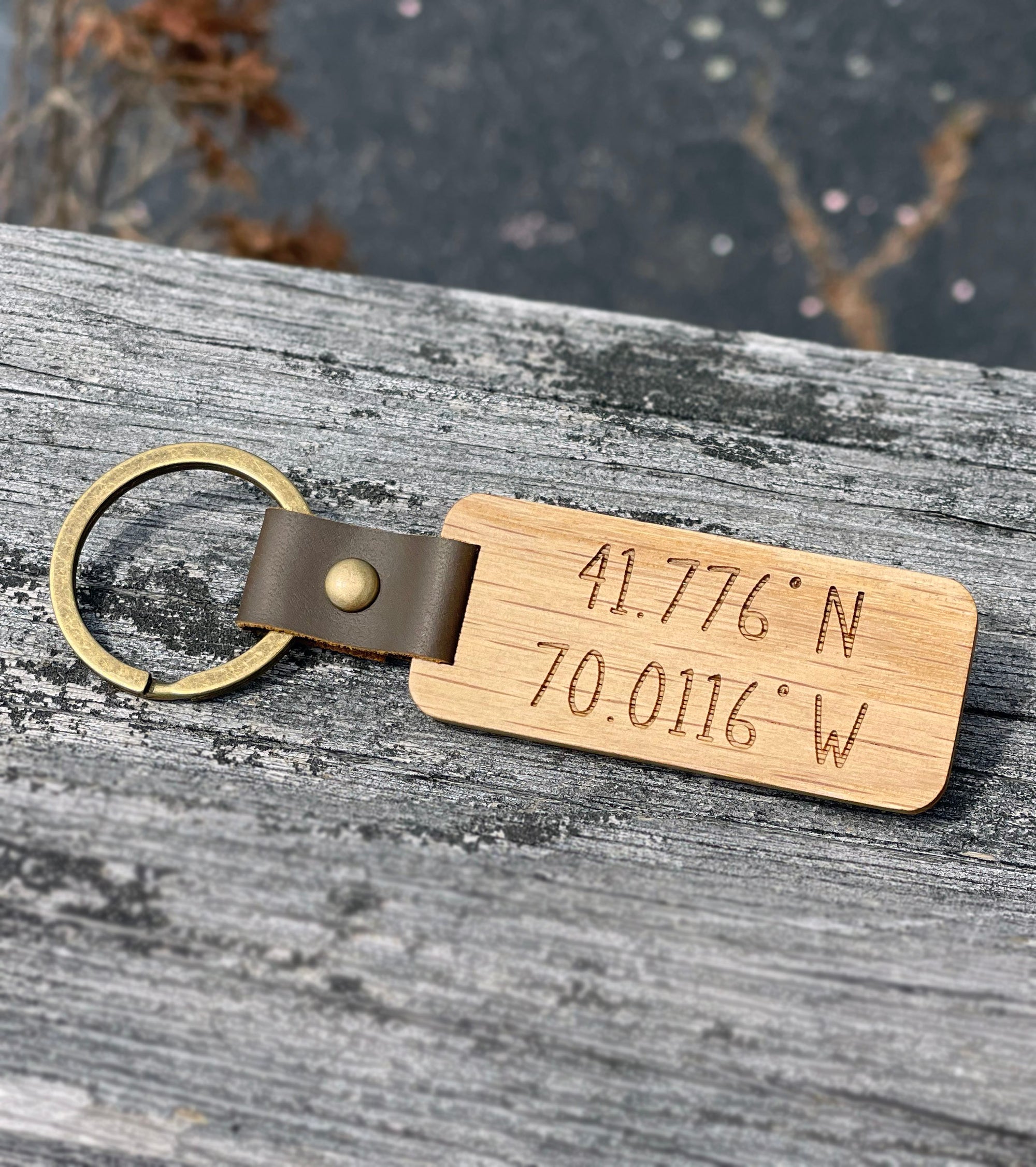 Wooden Keychain