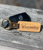 Wooden Keychain.