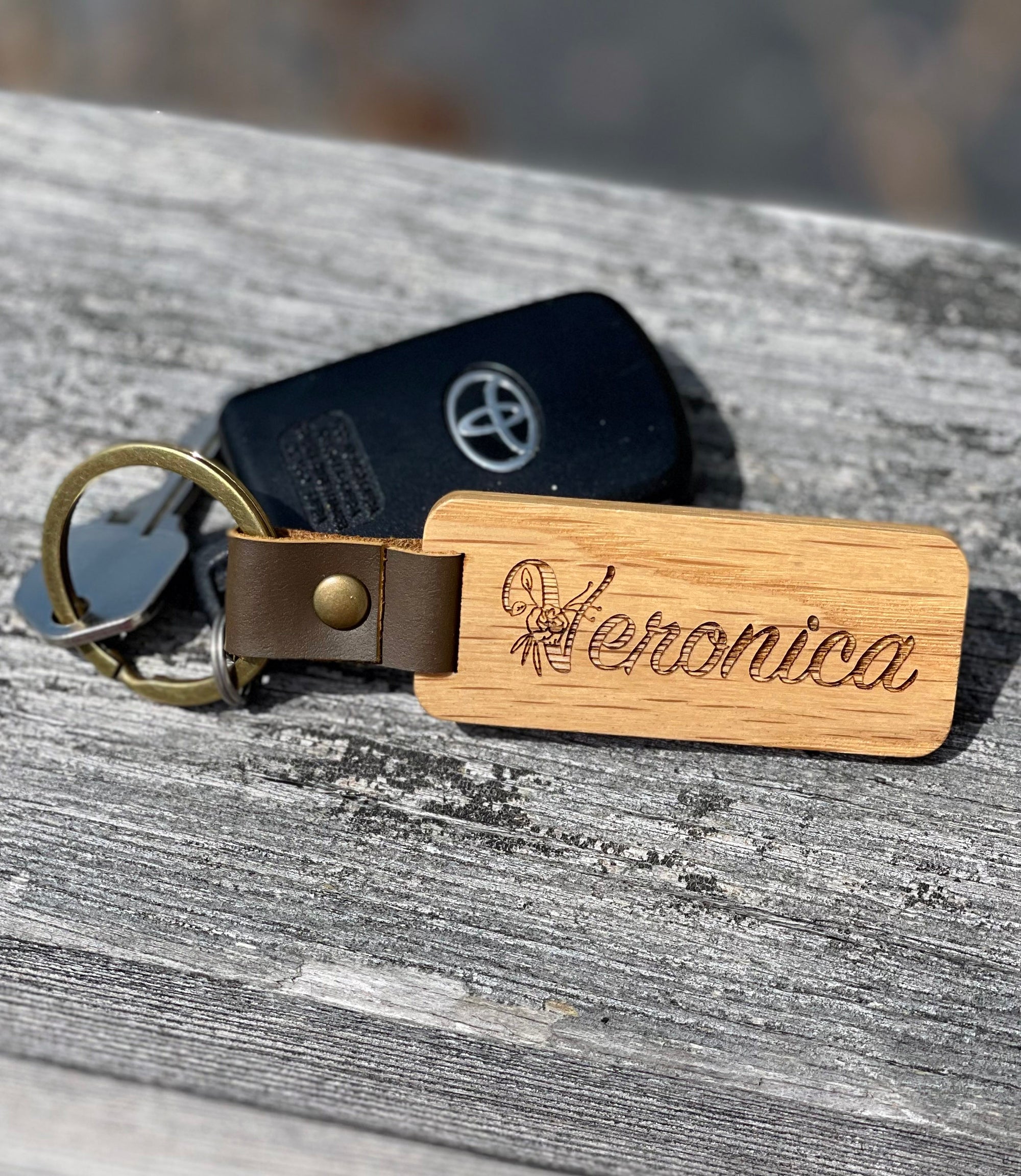 Wooden Keychain