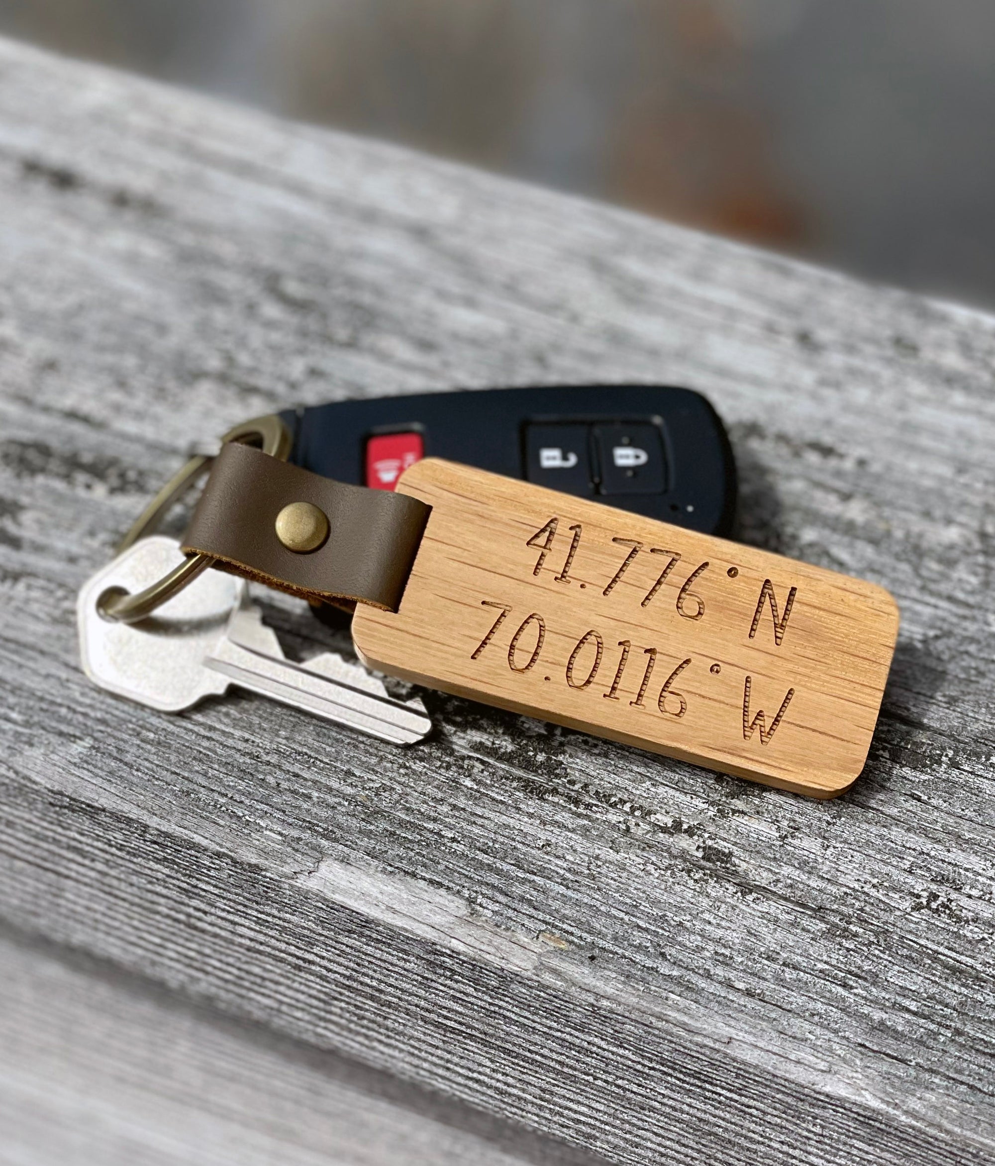 Wooden Keychain