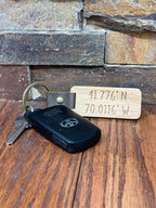 Wooden Keychain.