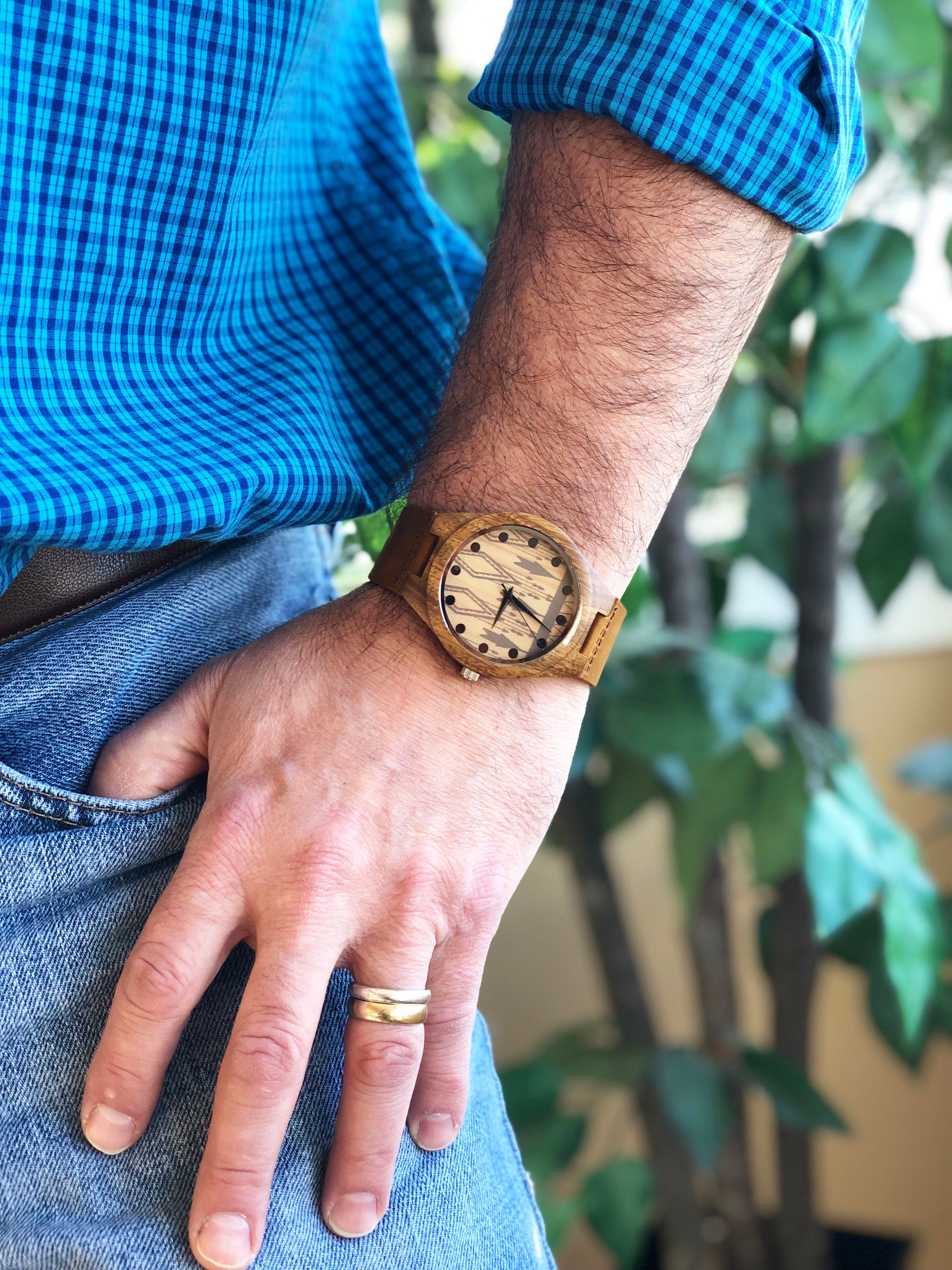 Personalized Wood Wrist Watch