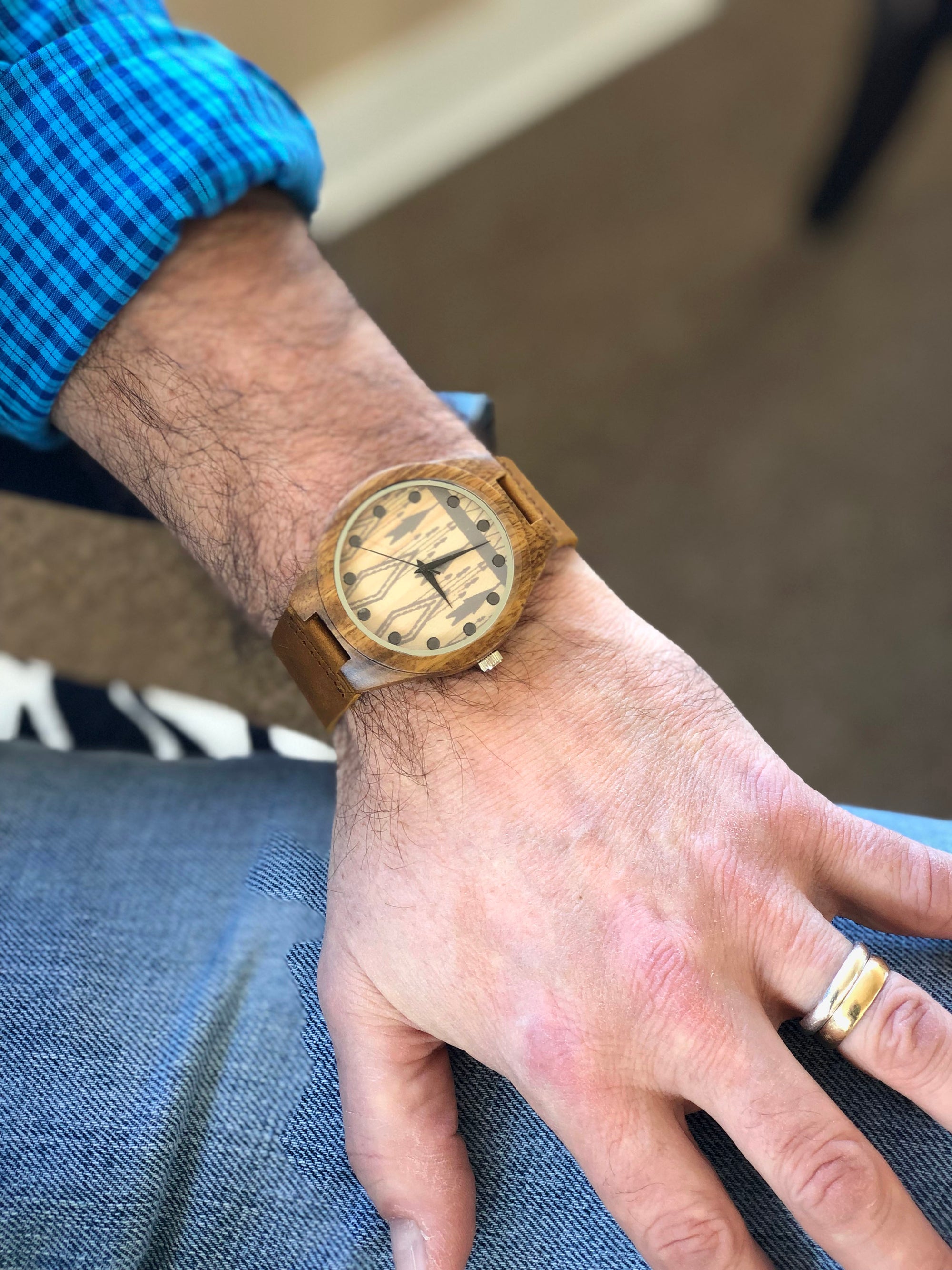 Personalized Wood Wrist Watch
