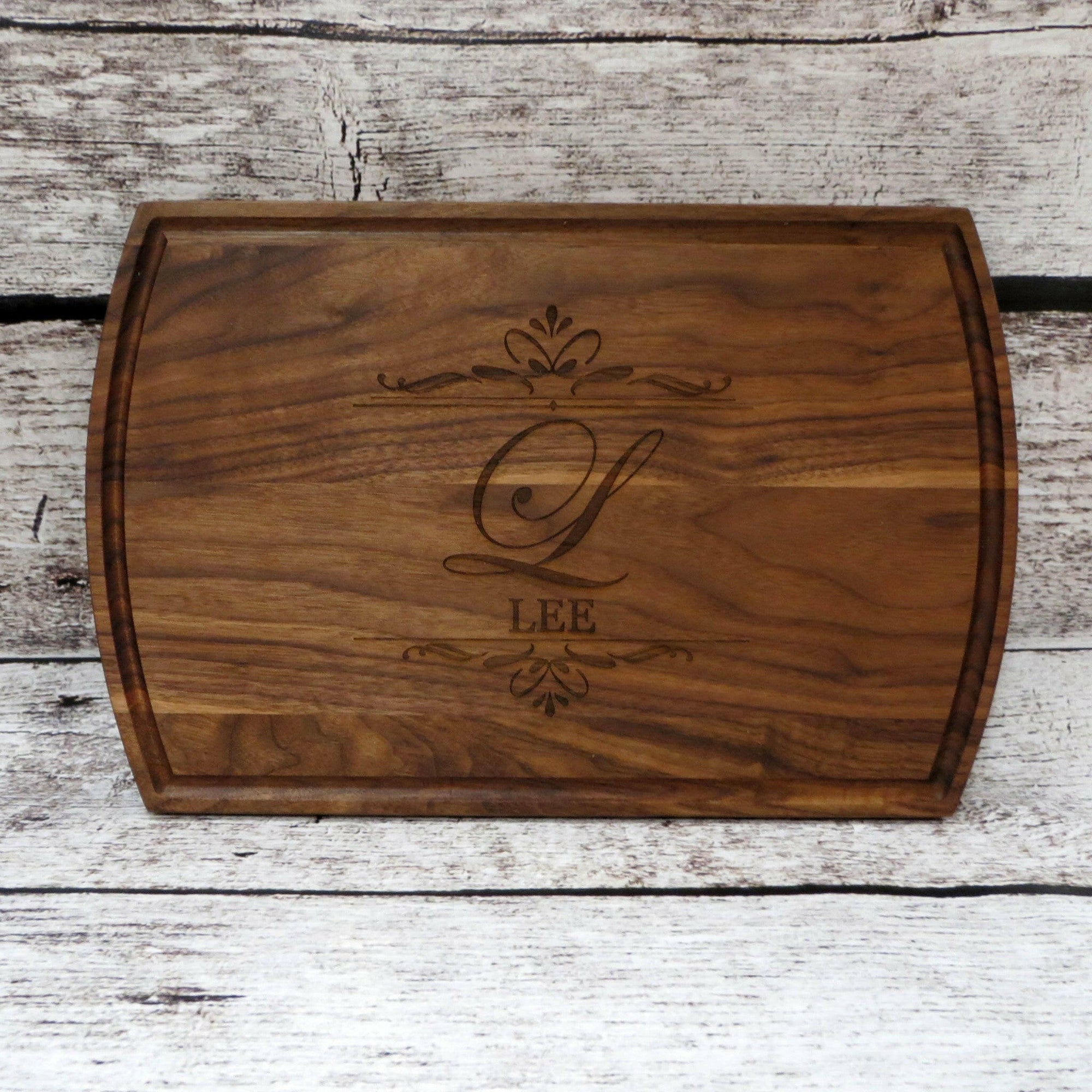 Large Family Name Cutting board.