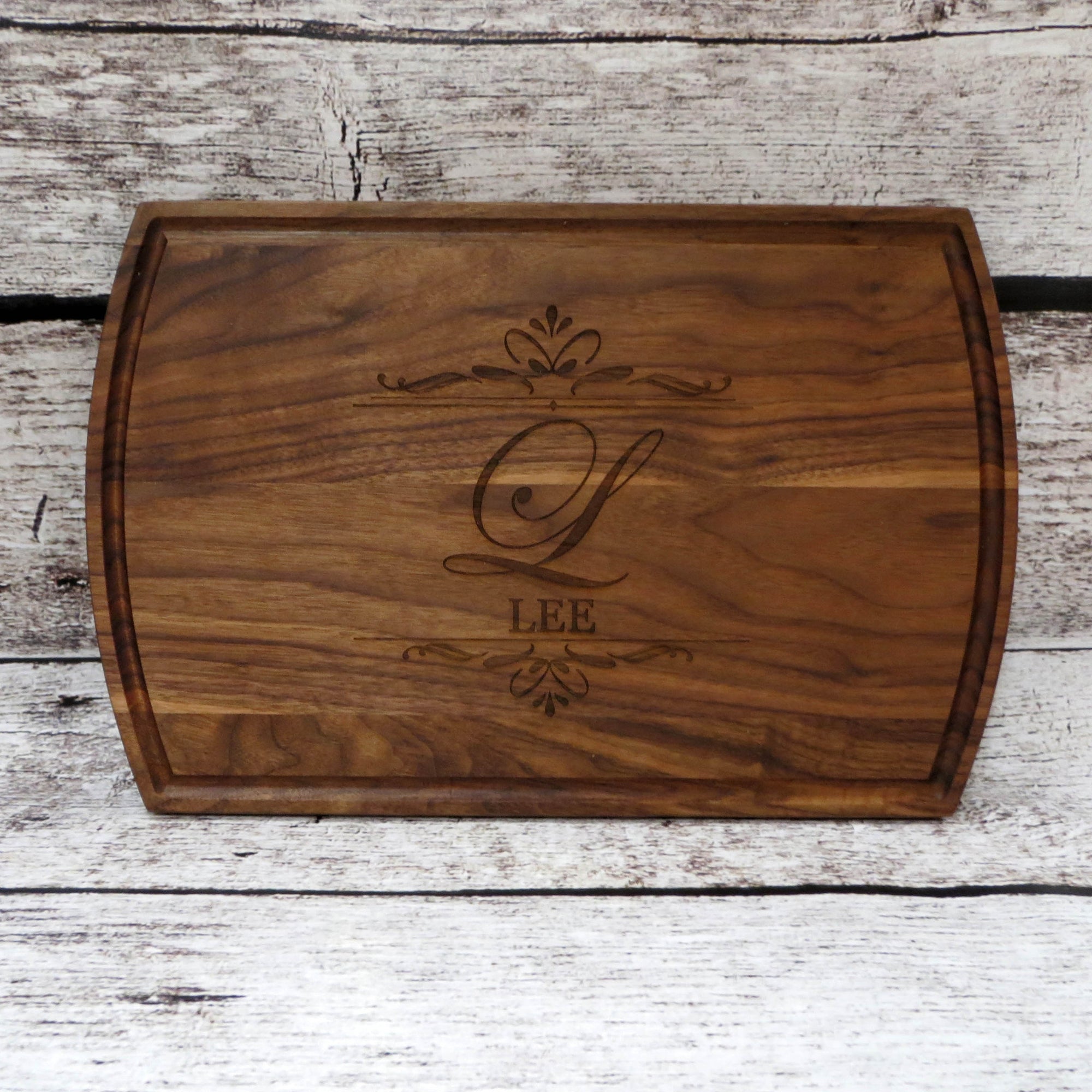 Large Family Name Cutting board