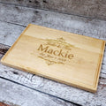Extra Large Personalized Family Cutting Board.