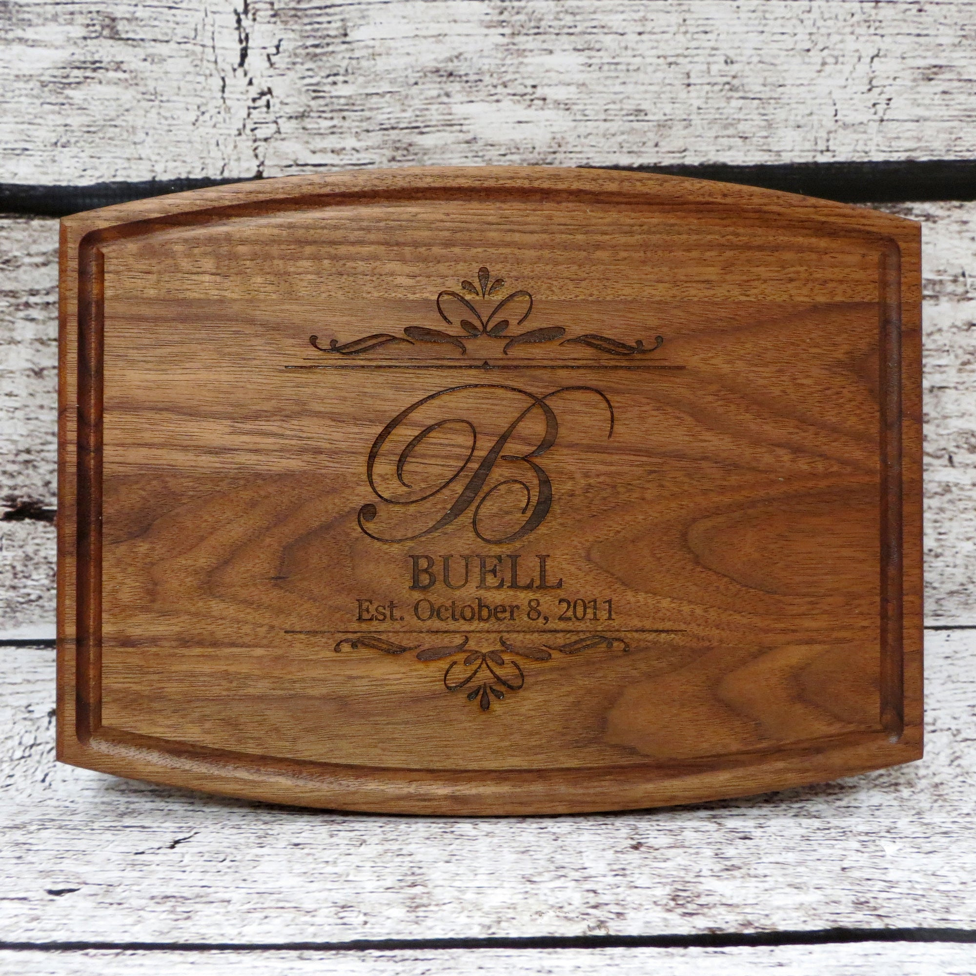 Walnut Wood Personalized Cutting Board