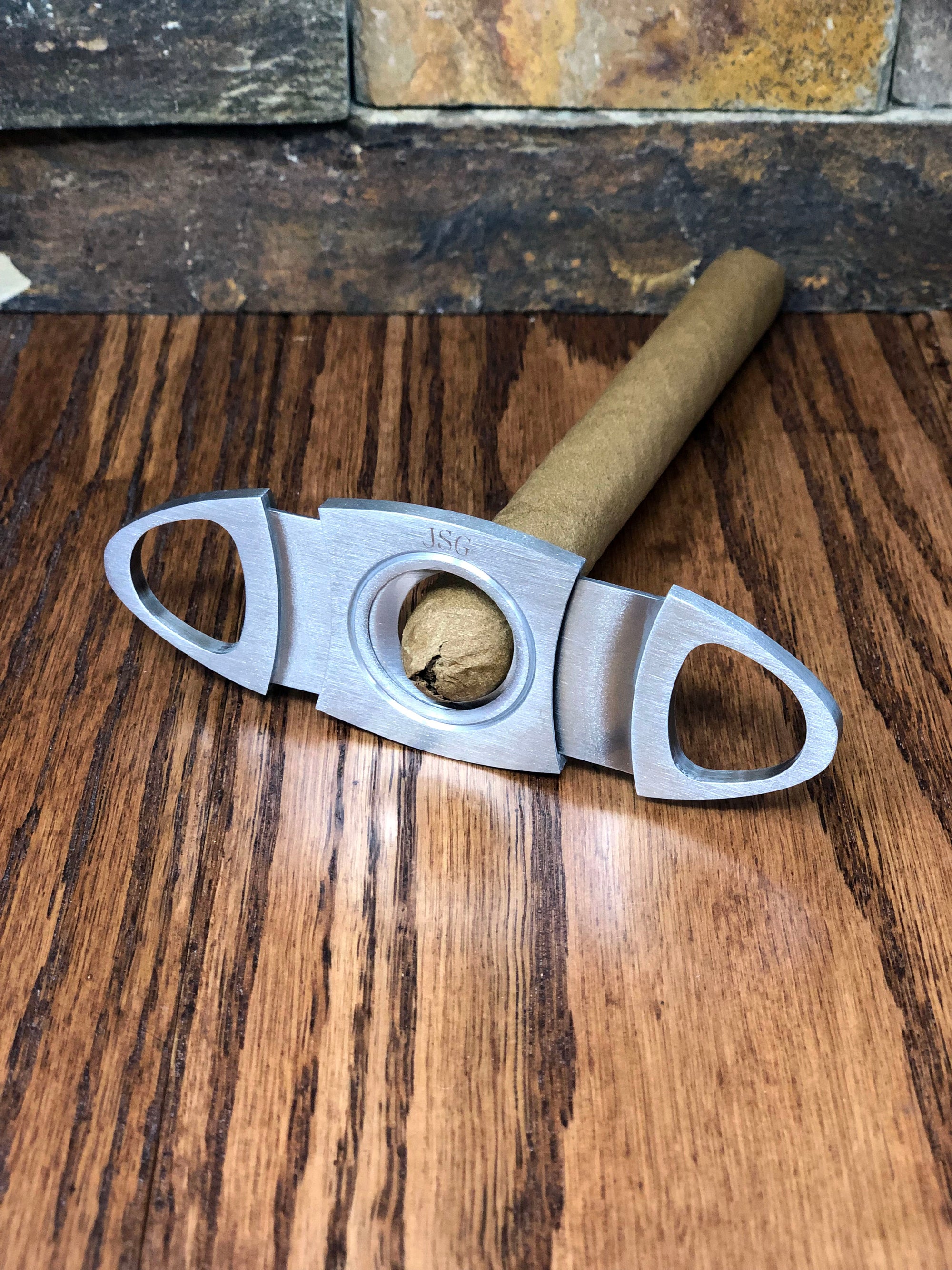 Personalized Guillotine Cutter.