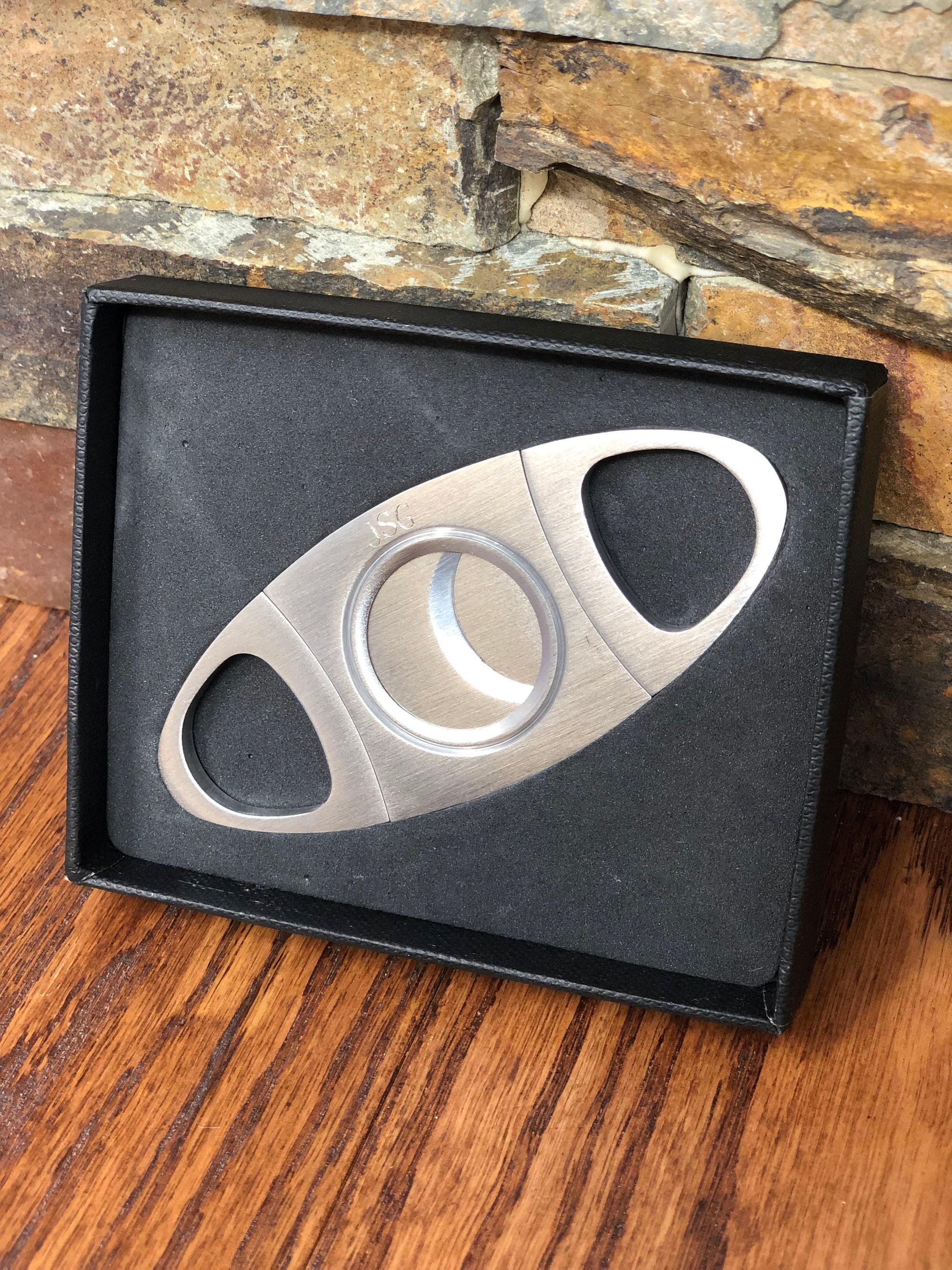 Personalized Guillotine Cutter.