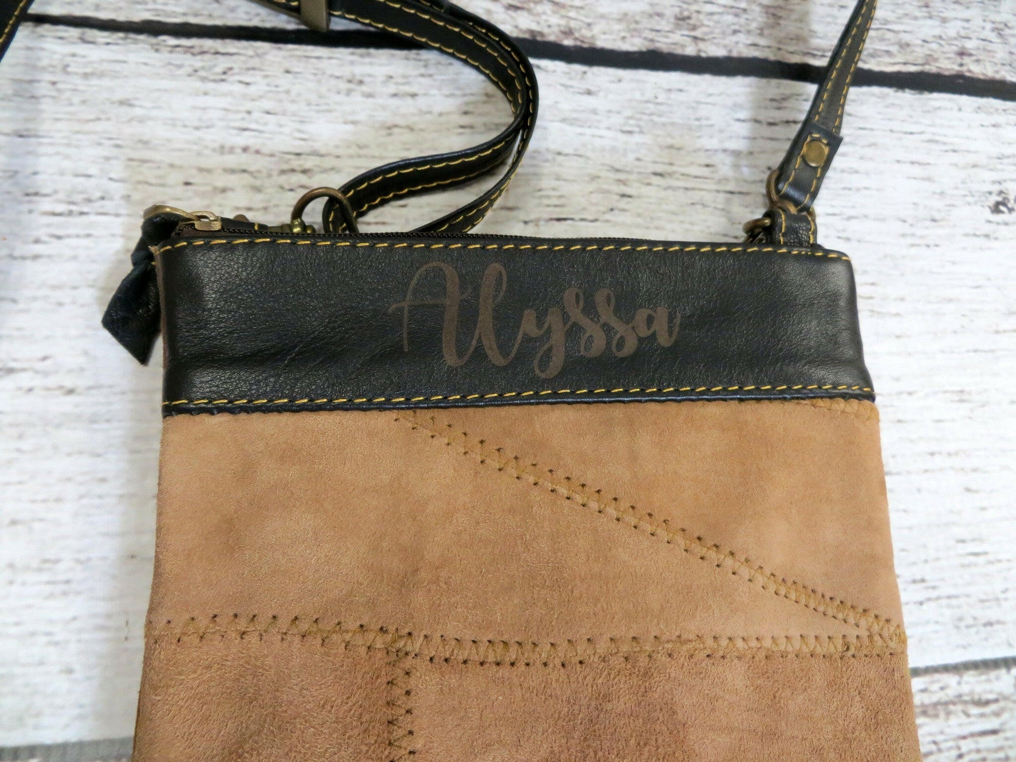 Patchwork Personalized Purse.
