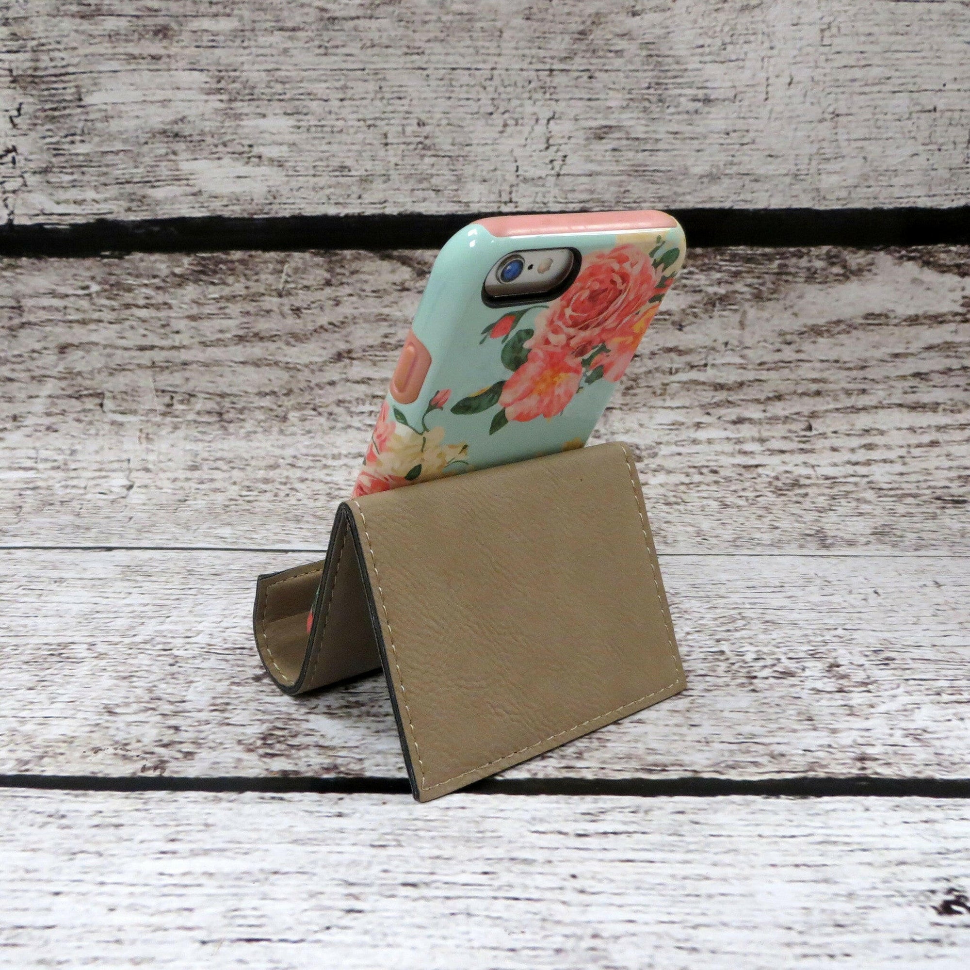 Personalized iPhone Stand.