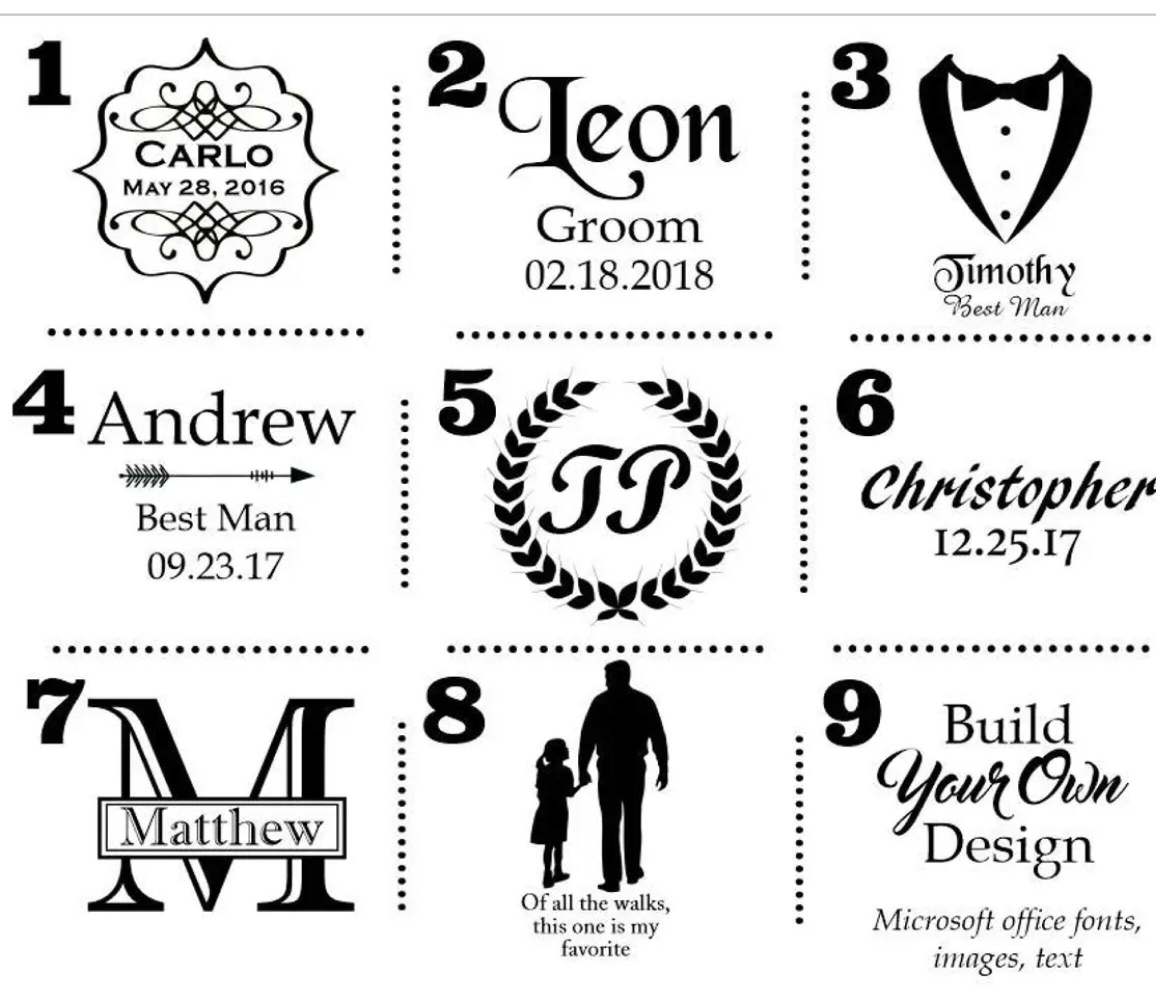 Personalized Black Pocket Watch.