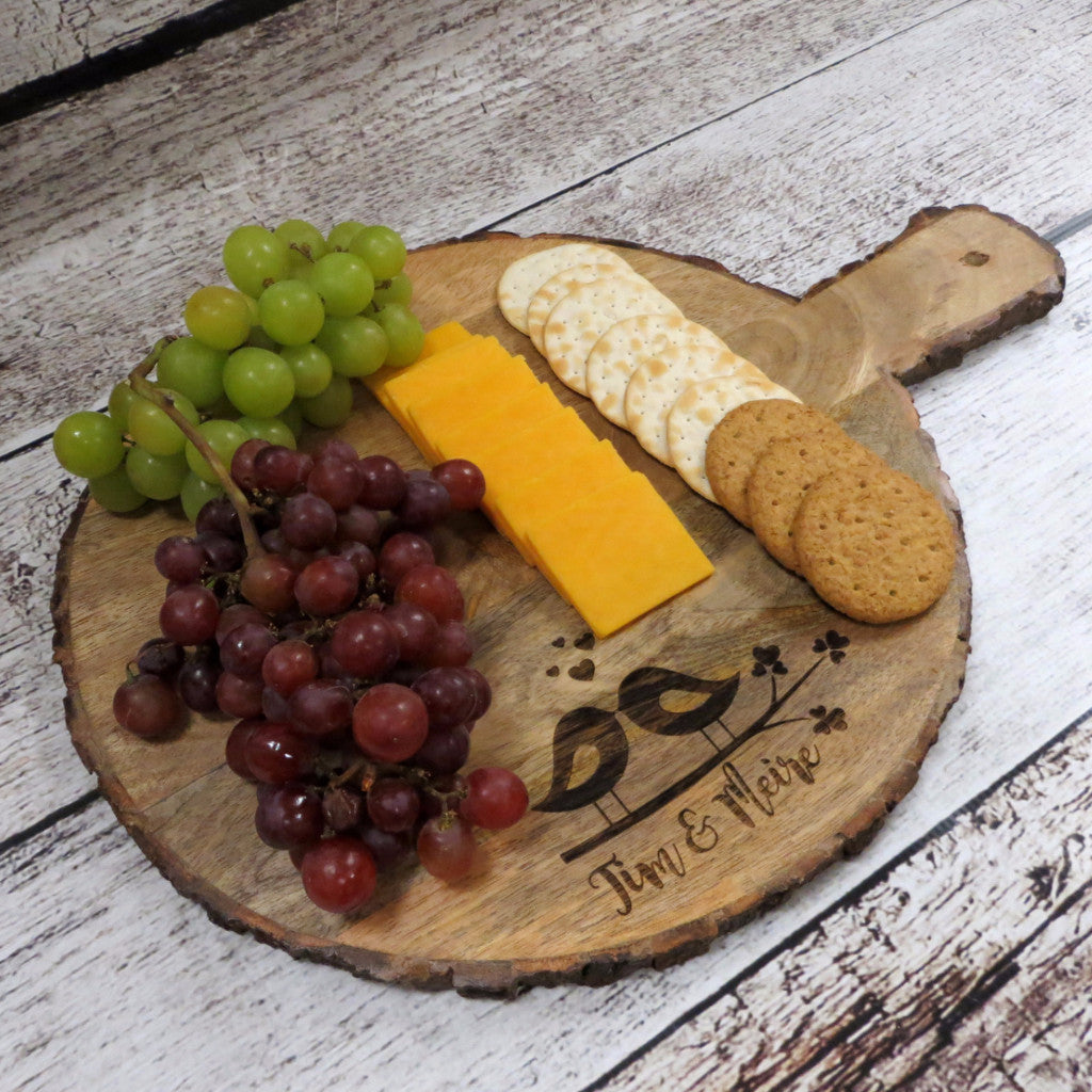 Custom Engraved Cheese Slicer Board - Kitchen Gift