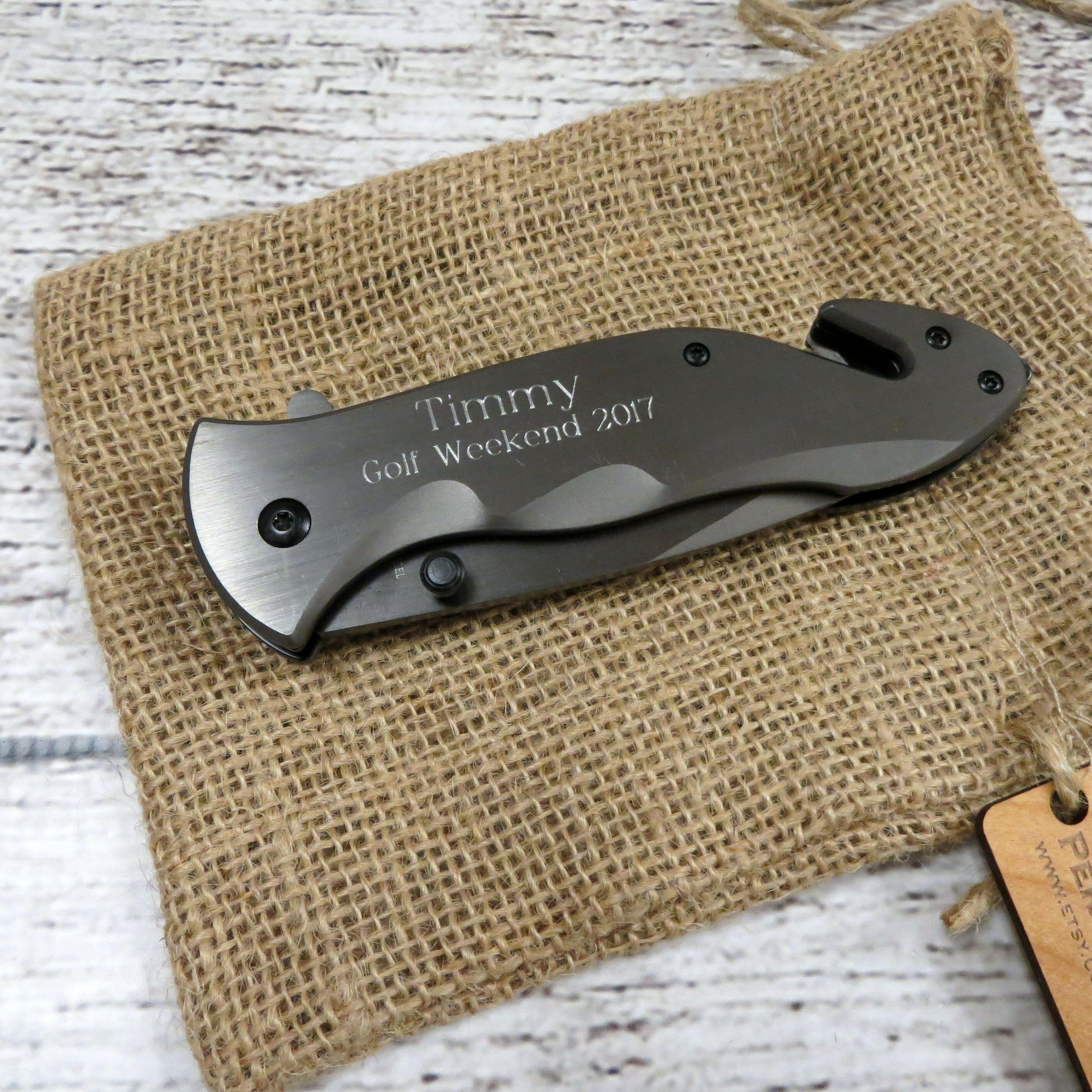 Customized Metal Tactical Pocket Knife.
