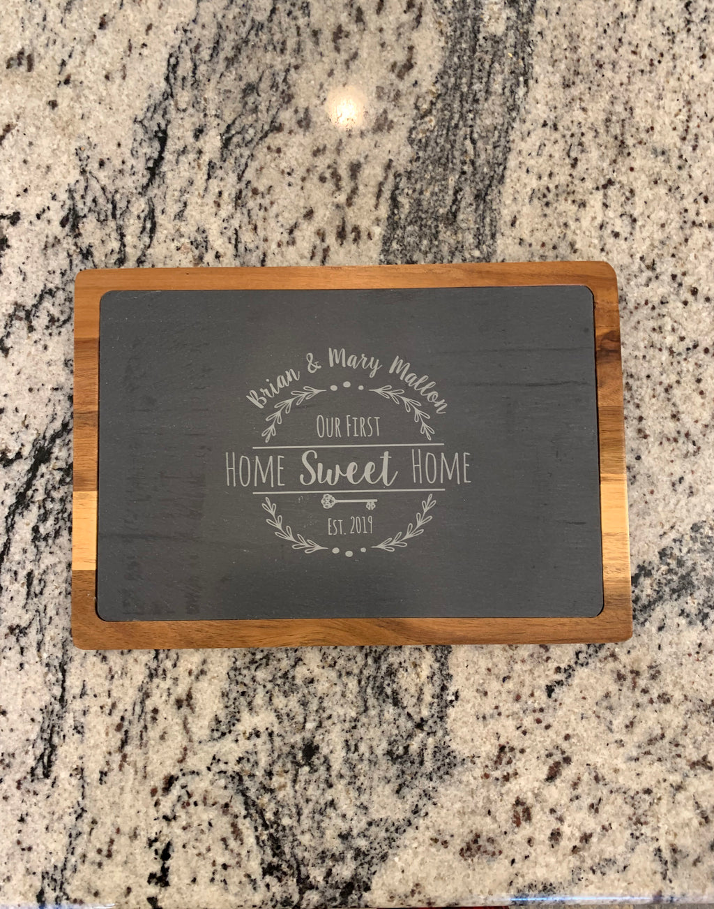 Personalized Slate Serving Board