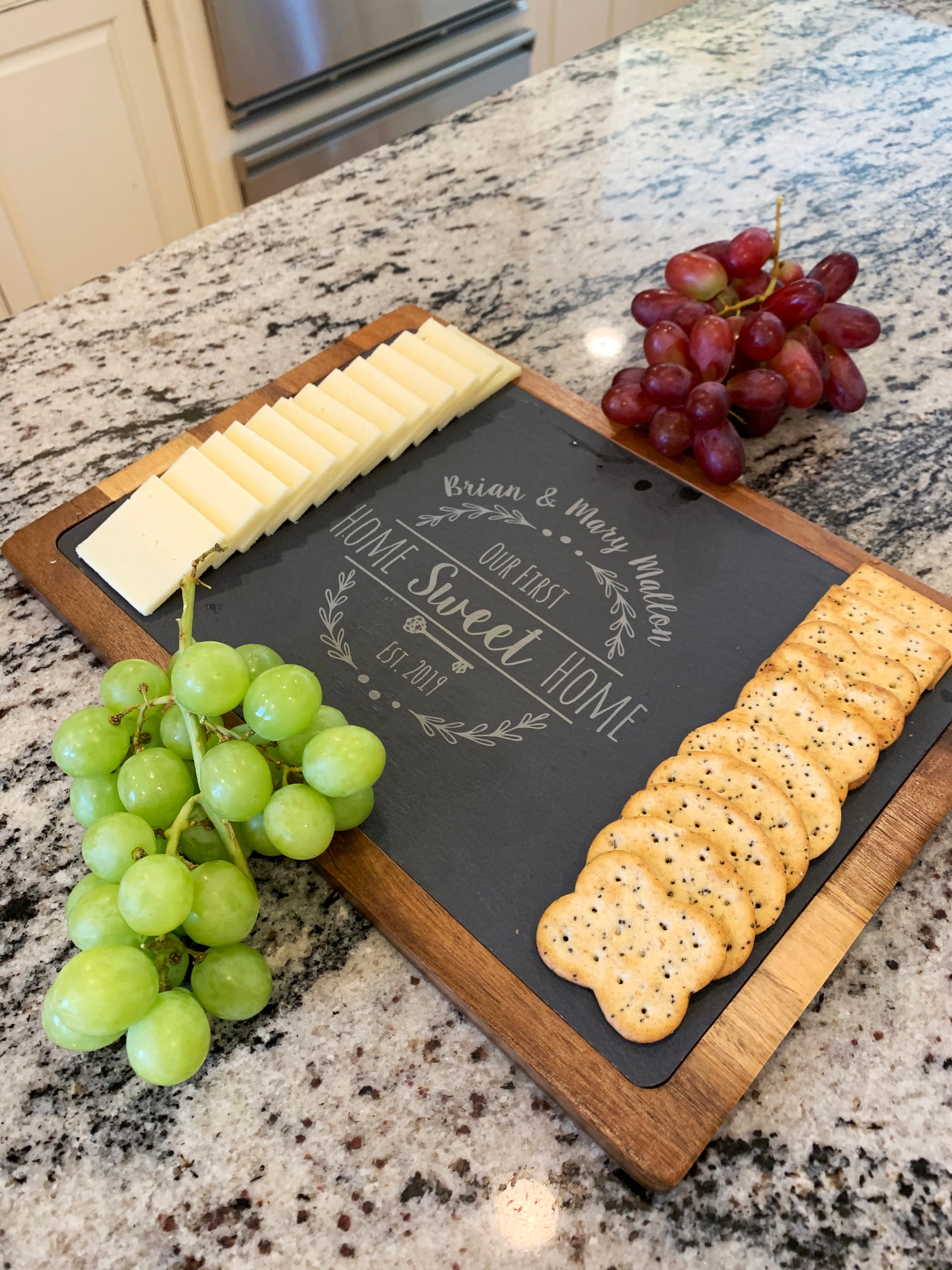 Personalized Slate Serving Board