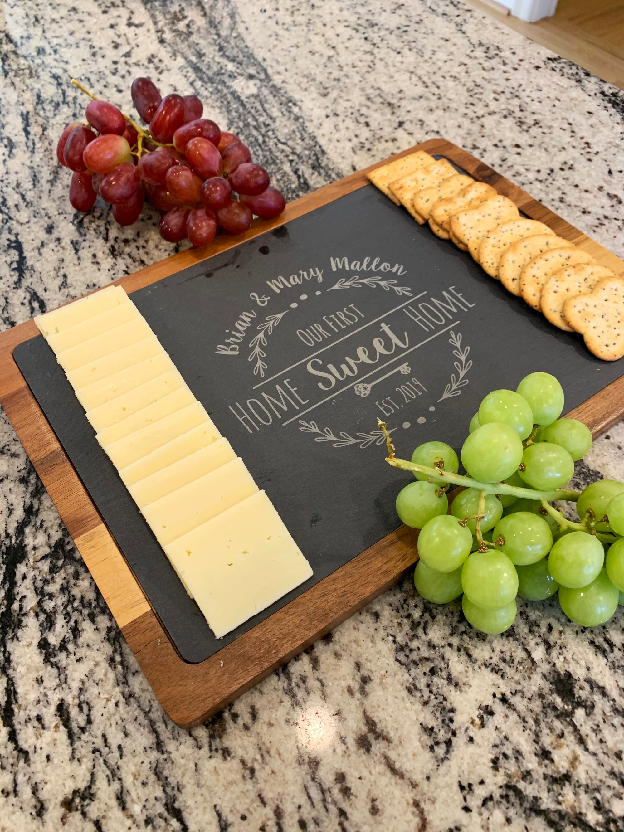 Personalized Slate Serving Board
