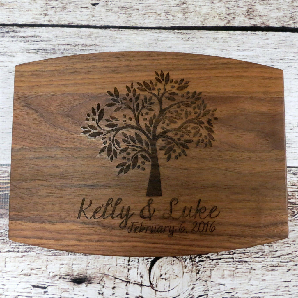 Tree of Life Personalized Cutting Board.